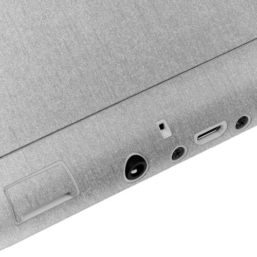 Skinomi Brushed Aluminum Full Body Skin Compatible With Sony Ps Vita (Pch-2000)(Full Coverage) Techskin With Anti-Bubble Clear Film Screen Protector #TOP7