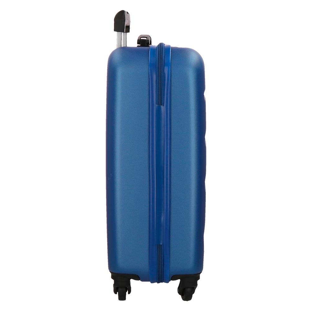 ROLL ROAD Trolley Rigido Cabina 55M, Flex Azzurro