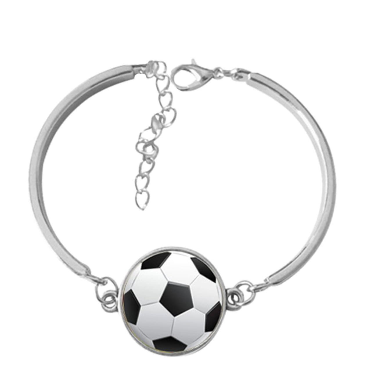 Homoyoyo Adjustable Sports Bracelet for Men and Women - Lightweight Fashion Accessory for Soccer Fans - Perfect for Teammates and Friends Unique Design for Active