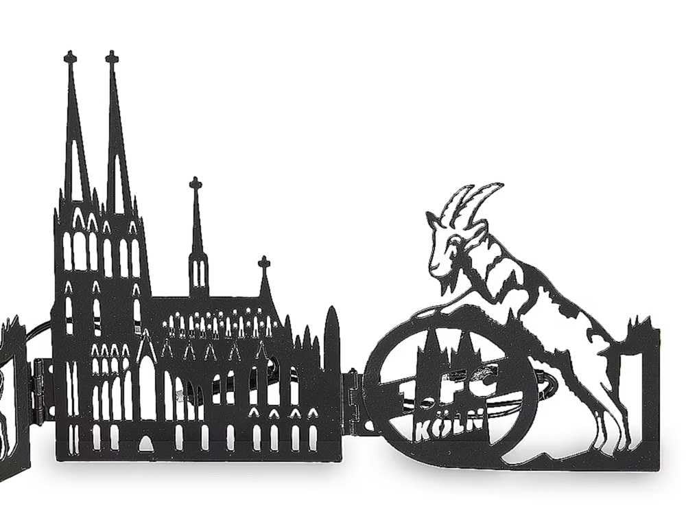 1. FC Köln Bildleiste mit LEDs