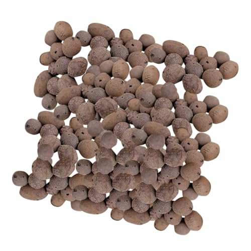 Veemoon Cerámica Triturada para Jardinería 1 Kg Guijarros de Ceramita Absorbentes y Transpirables 05-1 CM para Drenaje y Conservación de Agua Macetas Adecuado para Plantas Suculentas y