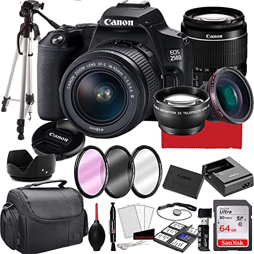 Canon 250d Canon Sl3 Frame Rate Canon EOS 250D Rebel SL3 DSLR