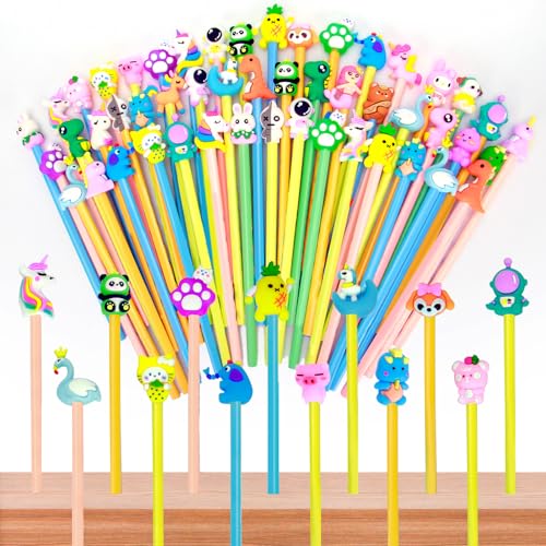 Llorjf 32 Piezas Regalos Cumpleaños Niños Colegio De Lápices De Colores Detalles Cumpleaños Con Adornos De Animales, Regalos De Fiesta Para Niños Y Fiestas De Navidad