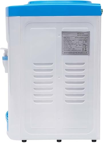 Miniatura 8 de Top Loading Dispensador de agua fría y caliente para encimera, enfriador de agua con capacidad para botellas de 3 o 5 galones para el hogar,