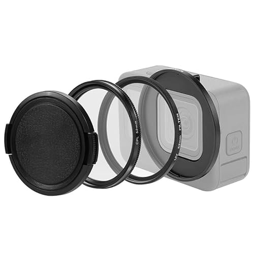 GoPro HERO 12 11 10 9 Black Ή UV CPL tB^[ 52MMtB^[A_v^[ YLbv 4 Lbg