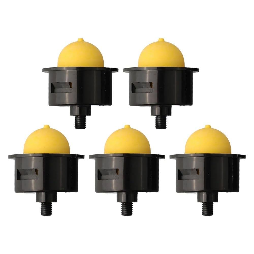 5 Piezas compatibles con carburadores, sopladores, cebadores, cortacésped, Bomba de Gasolina, cebador, Motor de cortacésped, soplador, repuestos de Herramientas de jardín.