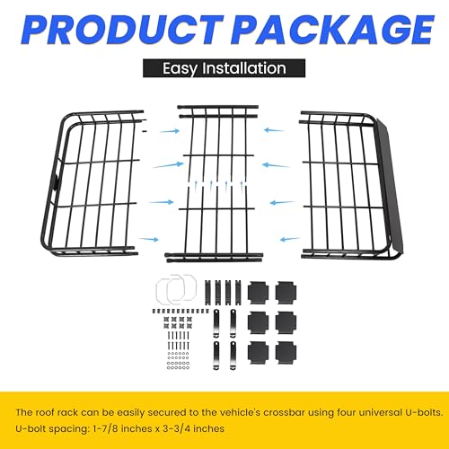 ECOTRIC Adjustable Roof Rack