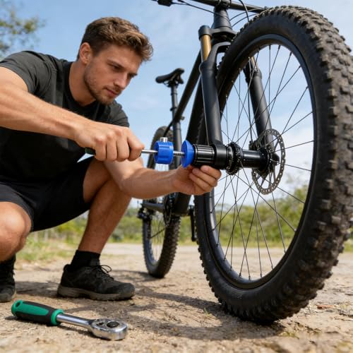 Clé à gobelet de VTT en acier durable pour moyeu