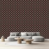 Gitter Schottenkaro Selbstklebende Tapete Tartan Kariert Wandtapete Wohnzimmer Vliestapete Büffelkaro Lodge Fototapete Schlafzimmer Kinderzimmer Küchentapete Möbelfolie Wasserfest 390x280 cm