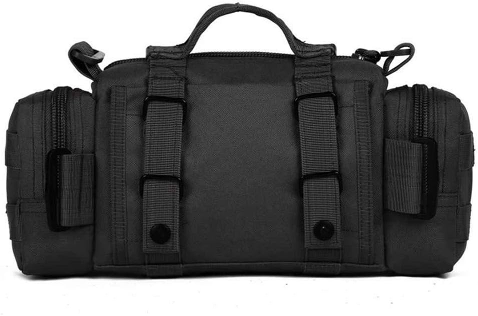 DETECH 3P Magic Tactical Waist Pack Molle Camping Hiking Waist Pouch Nylon Multi-Function Hand Bag Outdoor Bag