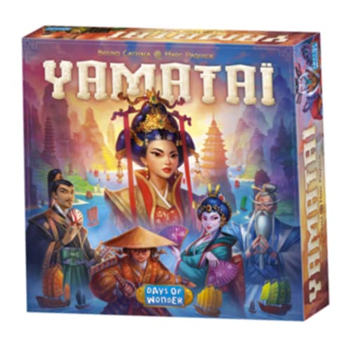 Yamatai Board Game - Strategic Island Conquest and Building Game! Fun Family Game for Kids & Adults, Ages 8+, 2-4 Players, 30-45 Min Playtime, Made by Days of Wonder