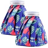Ice Bag, Ice Bag Packs, Reusable Ice Bag Hot Water Bag for Injuries,Decrease Pain Sport Injury Ice...