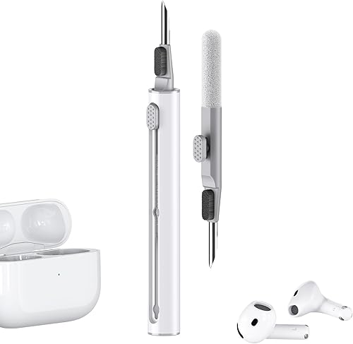 Inesore Kit de limpieza para Airpods Pro 3 2 1 Series, herramienta de limpieza multifunción para auriculares, auriculares, iPhone, altavoz,