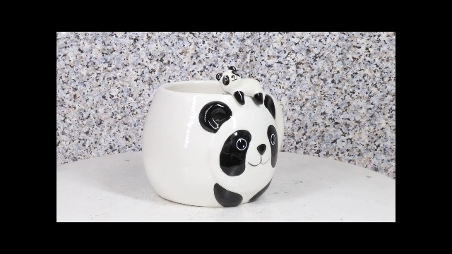 Amazon.com: Ebros Adorable Whimsical Giant Panda Bear Ceramic