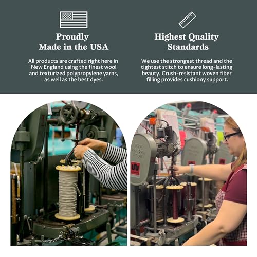 Rhody Rug Country Jewel CJ65 Peridot 8' x 8' Round - Durable Braided Area Rug, Home Decor, Floor Mat or Bedroom Rug - Easy Care, Ideal for High Traffic Areas - Made in USA