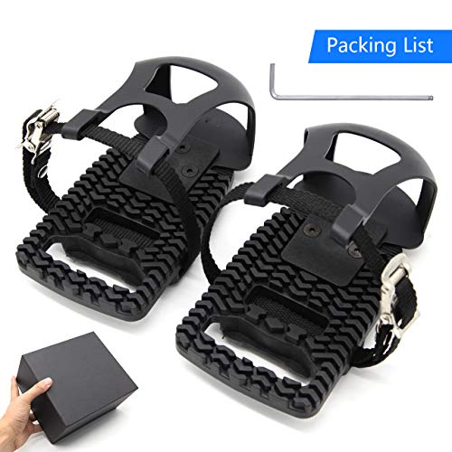 toe clip pedals for peloton