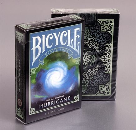 Mike Guistolise Magic Trick | Bicycle Natural Disasters Hurricane Playing Cards by Collectable Playing Cards | Collectable Playing Cards
