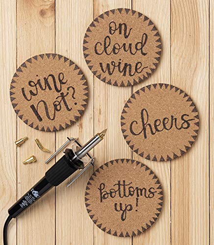 Plaid Wood Burning and Stencil Tool