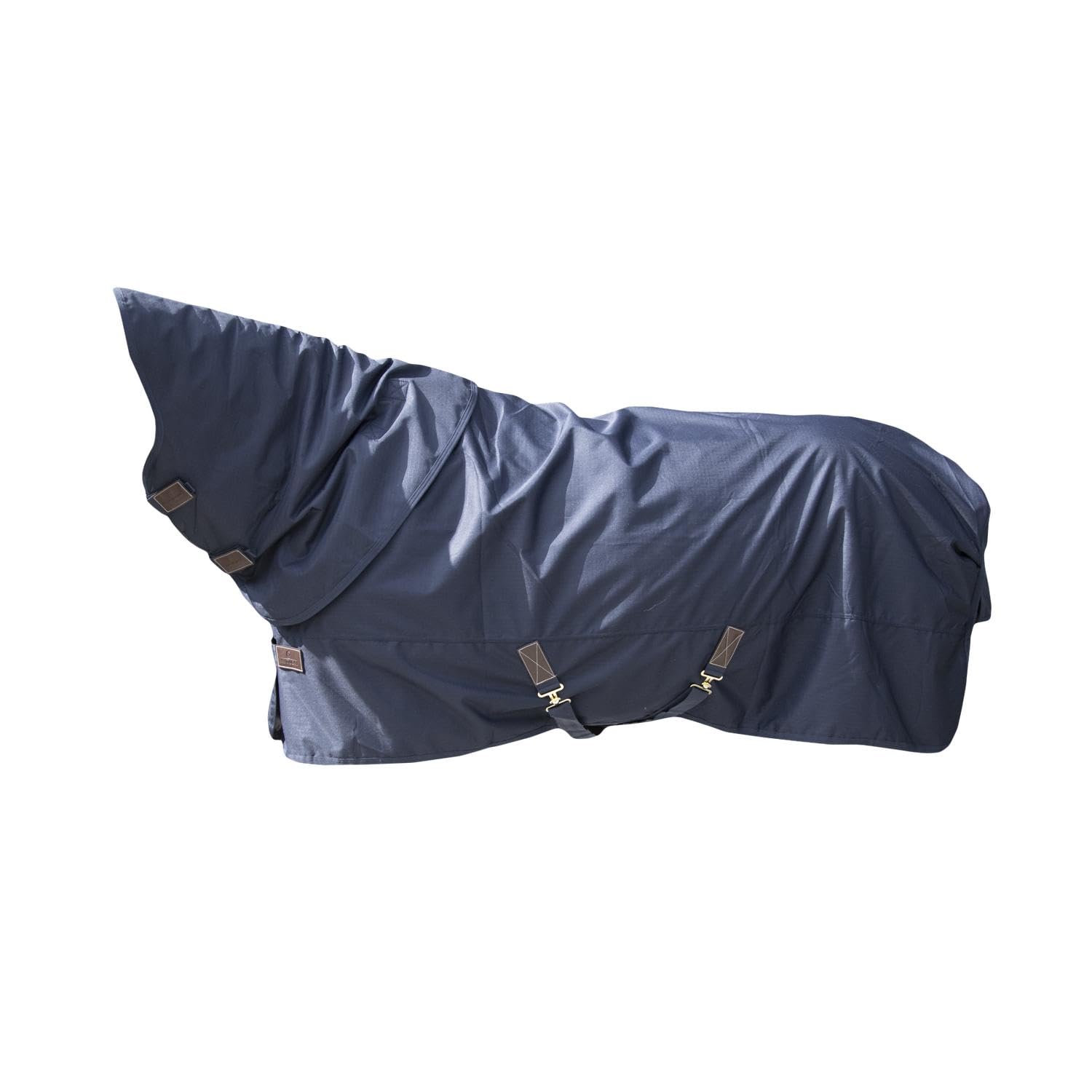 Kentucky Horsewear - Manta impermeable para caballo, con tapa para cuello, 150 g