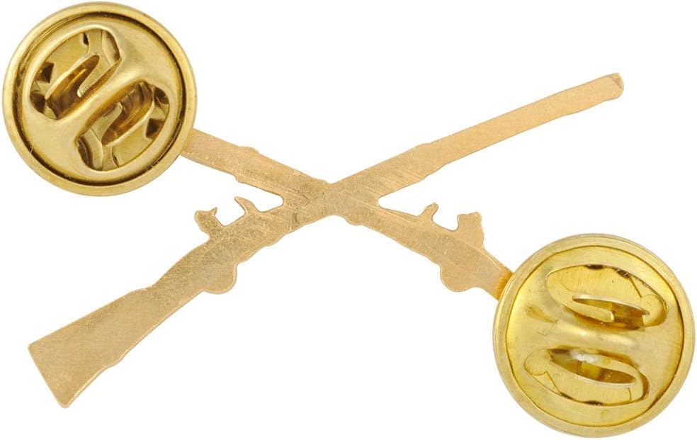 US Army Infantry Officer Insignia Pair