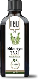 Masala Saf Biberiye (Kuşdili) Yağı 100 ml. (Rosemary Oil)