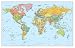 Rand McNally Signature Map of the World, 50 x 32-Inch