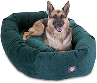 52 inch Marine Villa Collection Micro Velvet Bagel Dog Bed By Majestic Pet Products