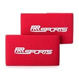 RR Sports - Schienbeinschonerhalter rot, Fußball Zubehör für Herren, Damen, Jugendliche und Kinder, Stutzenband Halter Fussball, Guard Stay Stutzenhalter für Fußballstutzen, Unisex Stutzen Halterung
