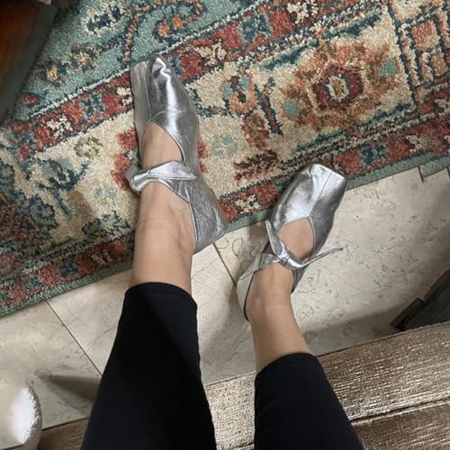 vimitty Women Fashion Classy Cute Flats Toe Daily Cozy Comfort Slip on Flat Shoes Ballet4