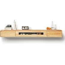 Modern Wall Mounted TV Stand with Drawers and Cabinets for 35 70 inch TVs Narrow Media Center Entertainment Console for Living Room and Hotel Space Saving G-200x24x20cm