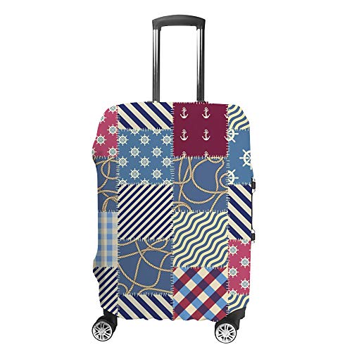 Housse de bagage patchwork évite les rayures de valise en voyage