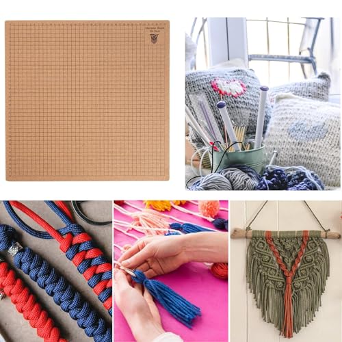 Teksome Tavola per macramè con spilli, Lavagna per...