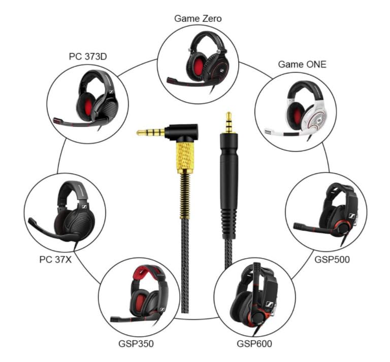 Cable auxiliar de audio GSP600 compatible con dispositivos móviles miniatura 2