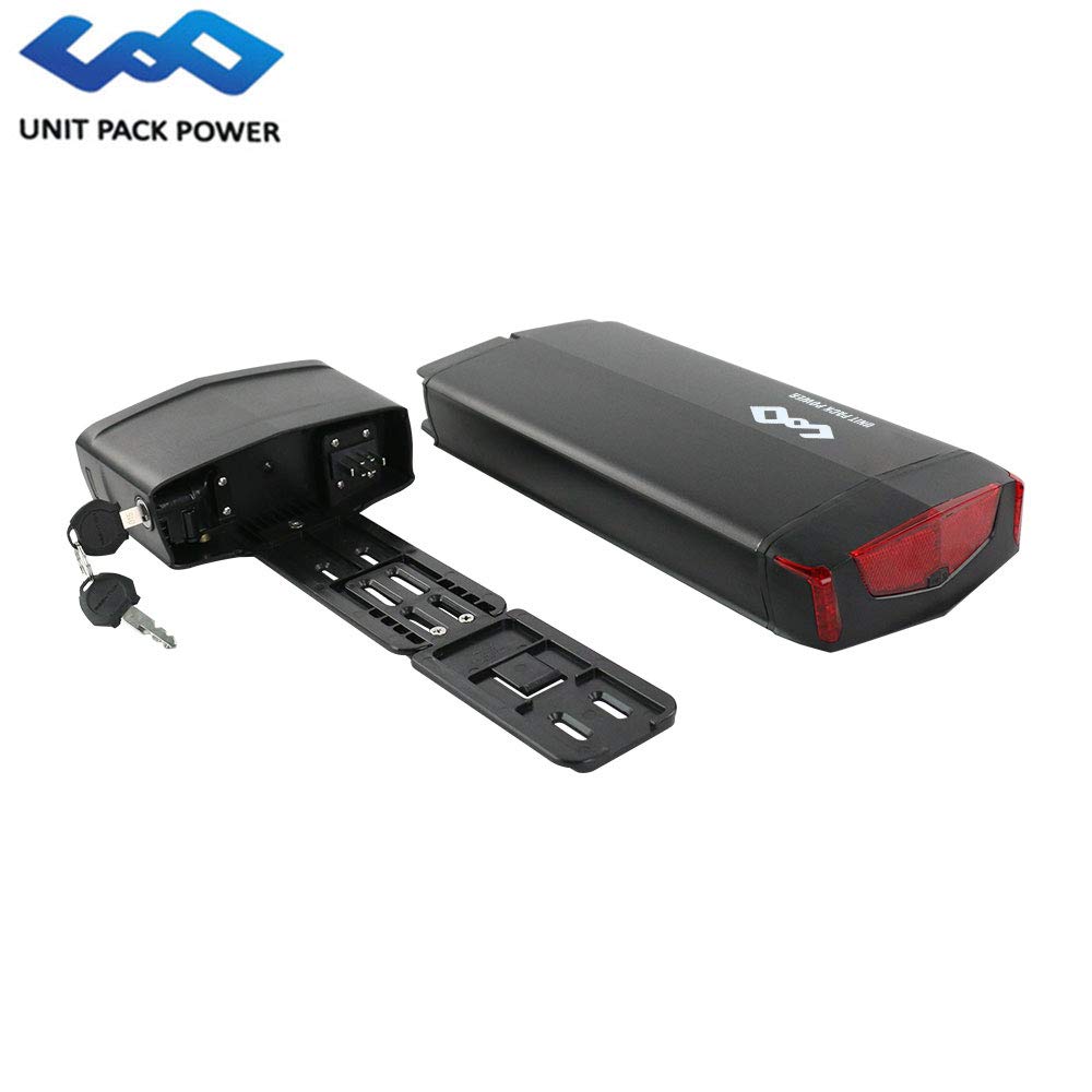 Akumulator do roweru elektrycznego 36V 13Ah z bagażnikiem, akumulator litowo-jonowy do roweru elektrycznego 250W 350W 500W - akumulator Pedelec