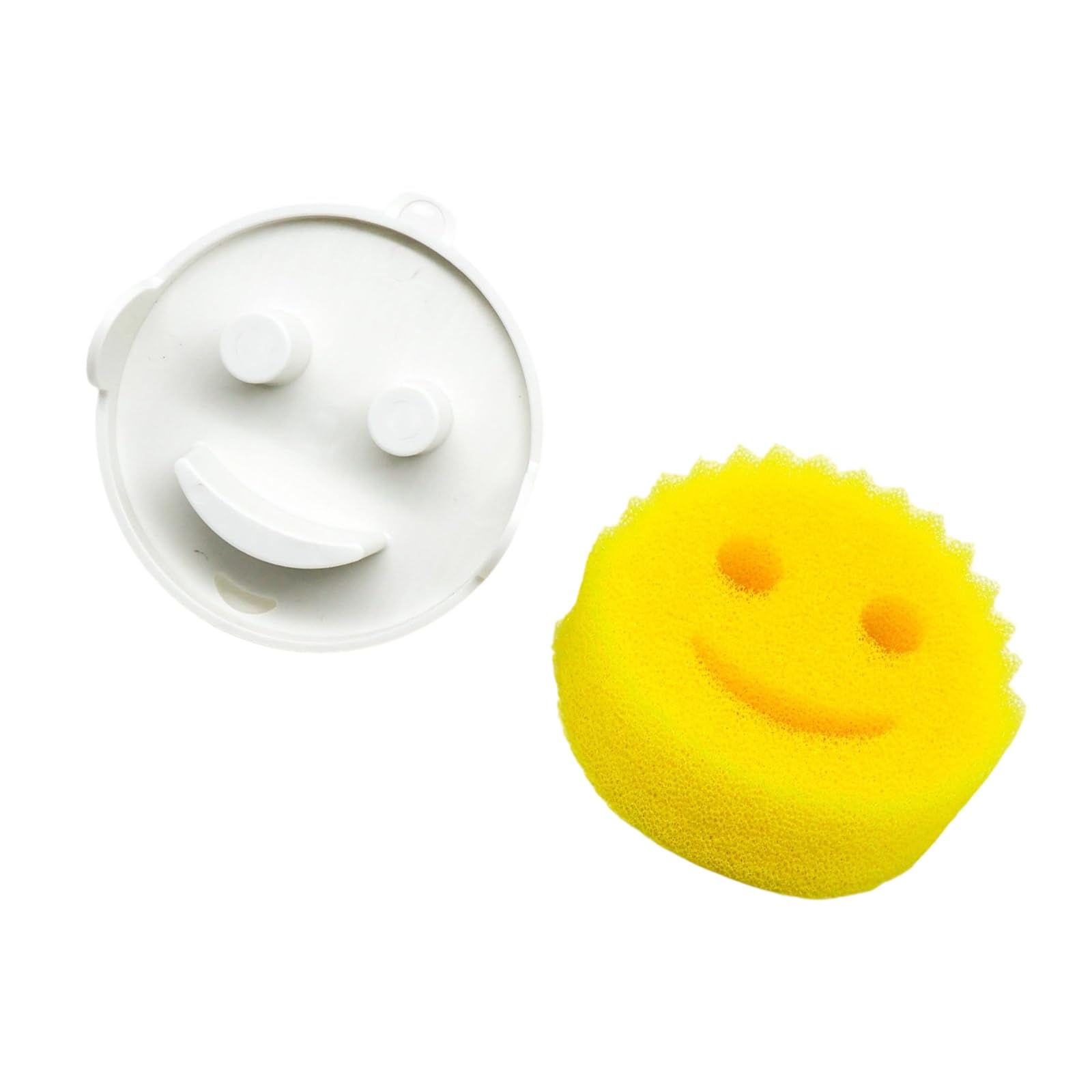 Kaeltsyn D Smiles Kitchen Sponge Ishwashing Stick With Strong Base Kitchen Sponge For Quick Installation An Drying Spongiform Owner