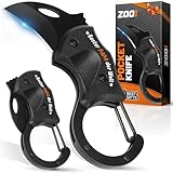 ZOOI Geschenke für Männer, Messer Outdoor Multitool Taschenmesser, Geburtstagsgeschenk Gadgets für Männergeschenke, Klappmesser mit Anhänger Ostergeschenke Erwachsene, Vatertagsgeschenk für Papa