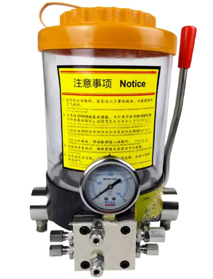 1X 4L Pump Truck Parts, Manual Hydraulic Synchronised Lithium Grease Grease Pump