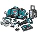 Makita XT705PT 18V LXT Lithium-Ion Brushless Cordless 7-PC. Combo Kit (5.0Ah)