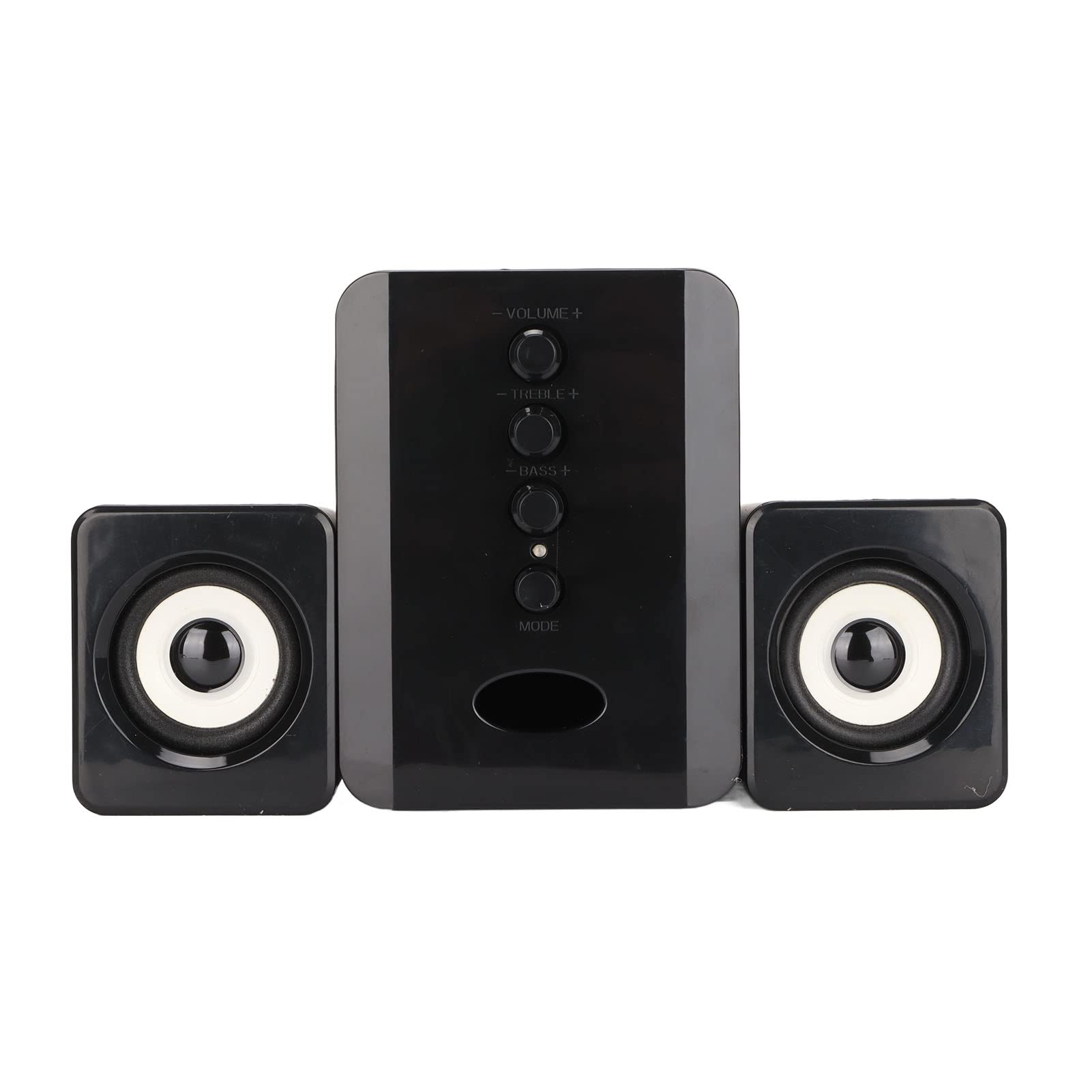 Cocoarm Mini USB Komputerowy Głośnik z Subwooferem, 2.1 Kanałowy (Wersja