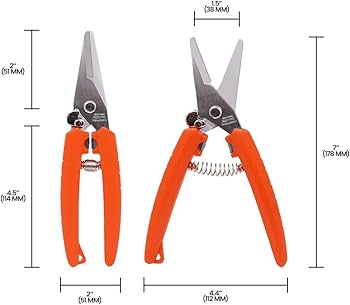 Amazon.com : Zenport Z109 Stainless Floral Bunch Cutter Shears