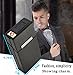 Cigarette Case with Lighter 100's King Size 20pcs Cigarettes 2 Pack Rechargeable Flameless Windproof Electric Lighter Makeup Mirror