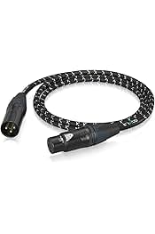 TC Helicon GoXLR MIC CABLE XLR Konnektörlü Yüksek Kaliteli, Oxygen-Free 3.0 m (10 ft) Mikrofon Kablosu