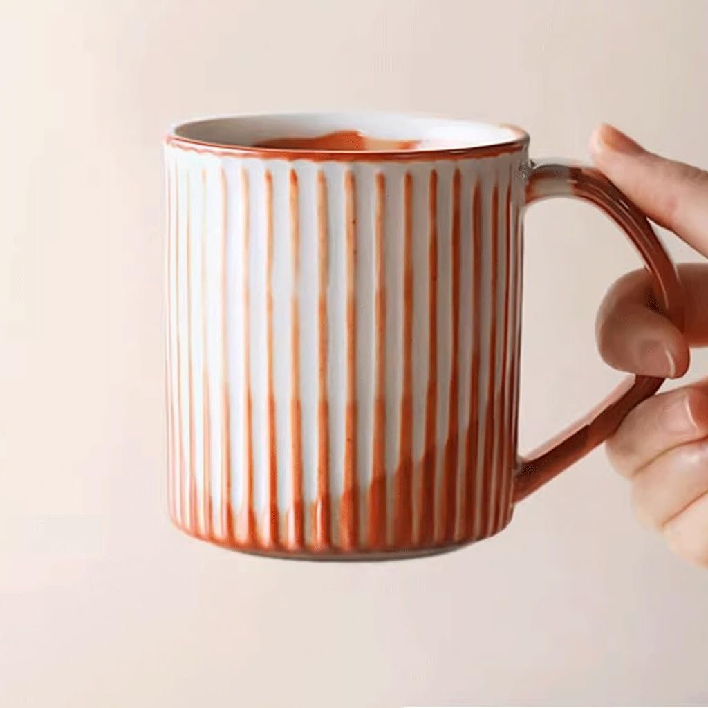 ENGENDER Tazas Cafe Taza De Café Cerámica, Té La Tarde, Hecha A Mano Mug Cups
