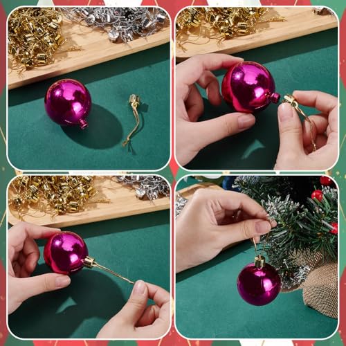 arricraft 200 Pcs Christmas Hangers Caps - Image 3