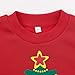 Toddler Sweatshirt Christmas Tree Sweater Crewneck Long Sleeve Boy Girls Cartoon Graphic Shirt Tops 8282-6T