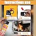 2PCS Mini Fire Extinguishers for Vehicle & Home & Kitchen- Small Portable Water-Based Car Fire Extinguisher Kit with Brackets - Stay Safe Emergency Suppression for Motorcycle & RV & Kitchen