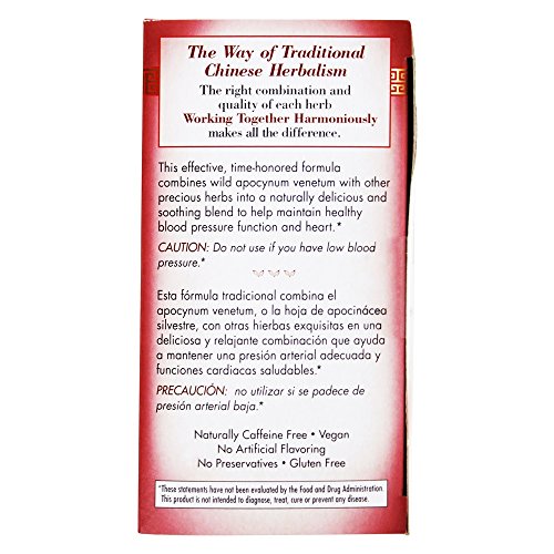 Bravo Tea Blood Pressure Caffeine Free 20 Tea Bags #TOP3