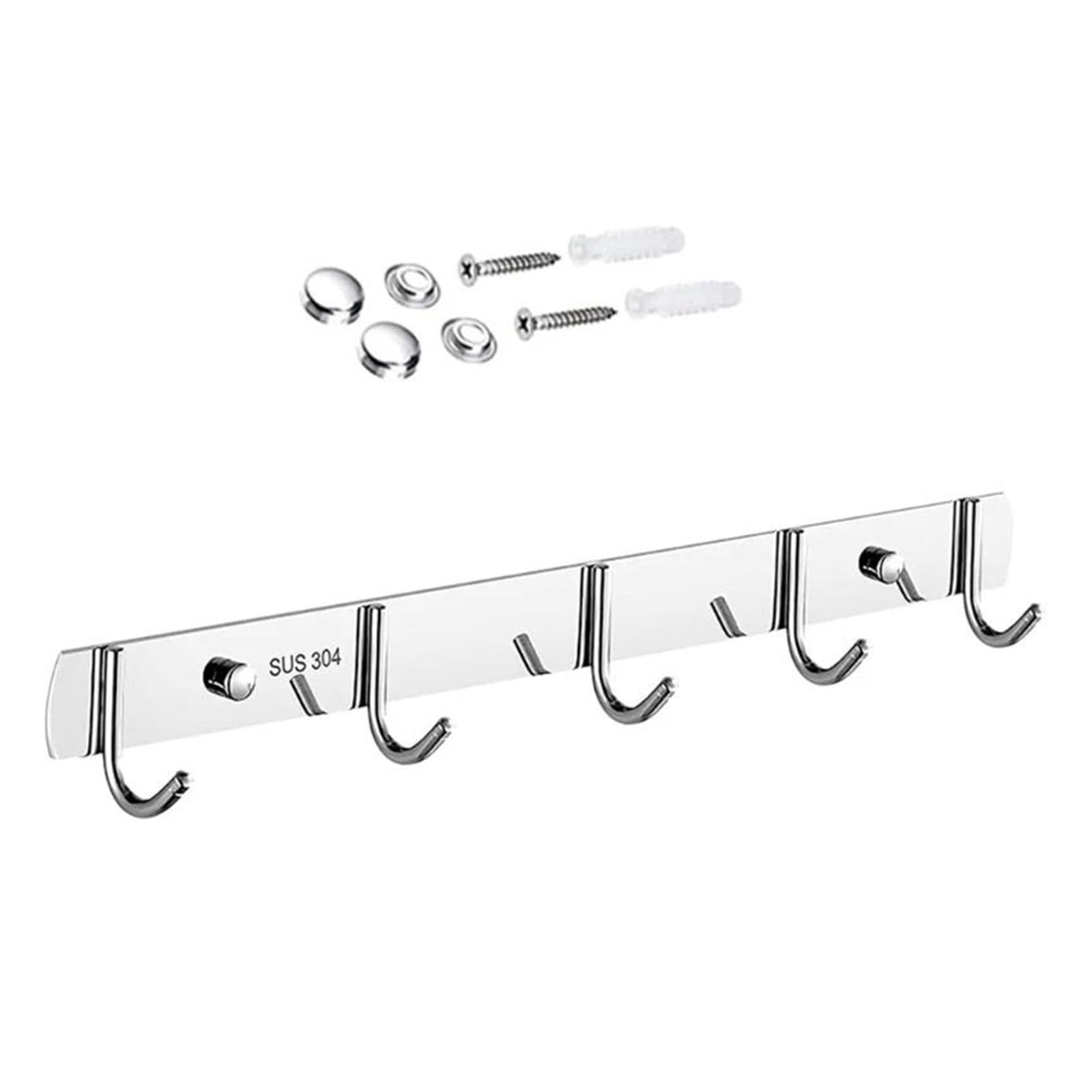 Gancho Para La Puerta Organizadores resistentes con gancho for colgar de forma segura en varias habitaciones(4 hooks)