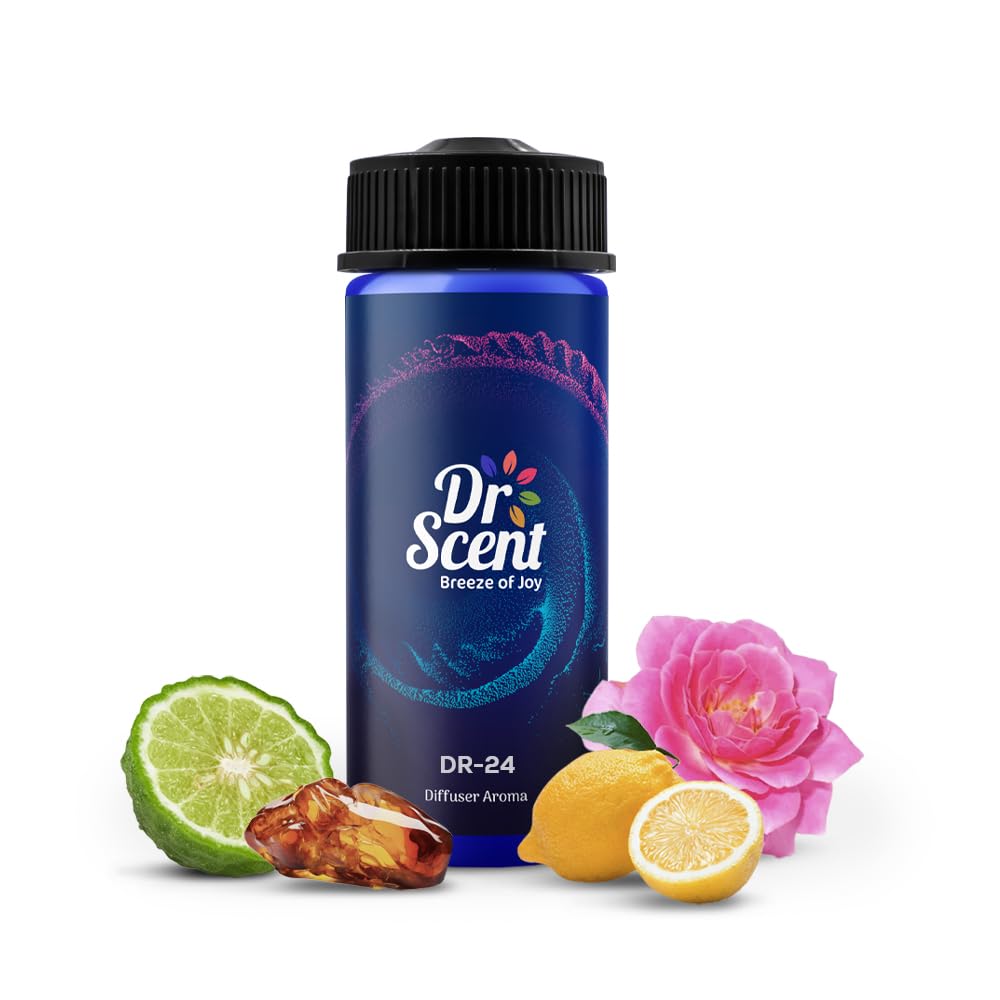 24 Diffuser Aroma Oil, with Notes Citrus, Floral & Hints Amber (170 ML)