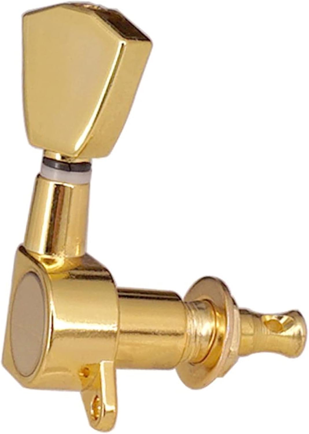 チューニングペグ アコースティックエレクトリックギターチューニングペグマシンヘッドチューナーの交換 (Color : Gold)